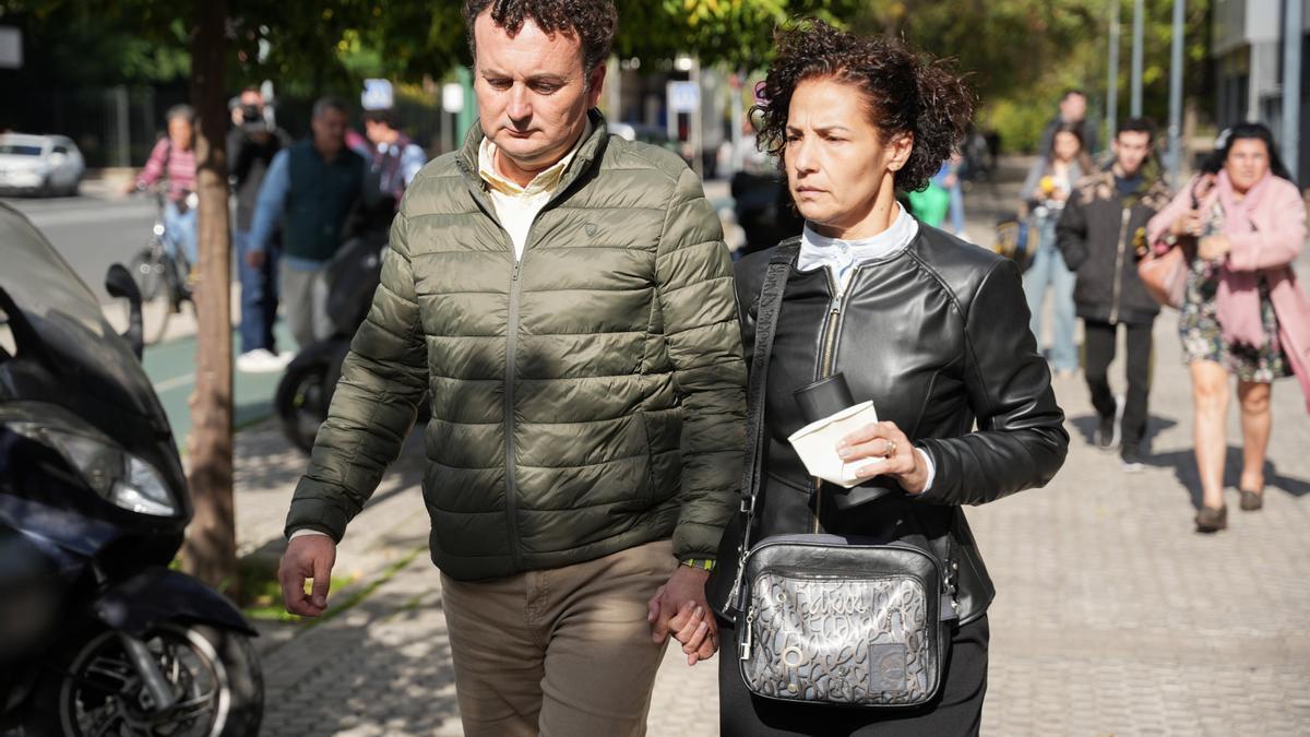 Este mismo miércoles han comparecido como testigos perjudicados los padres de Sandra Peña.