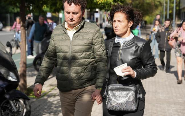 Este mismo miércoles han comparecido como testigos perjudicados los padres de Sandra Peña.