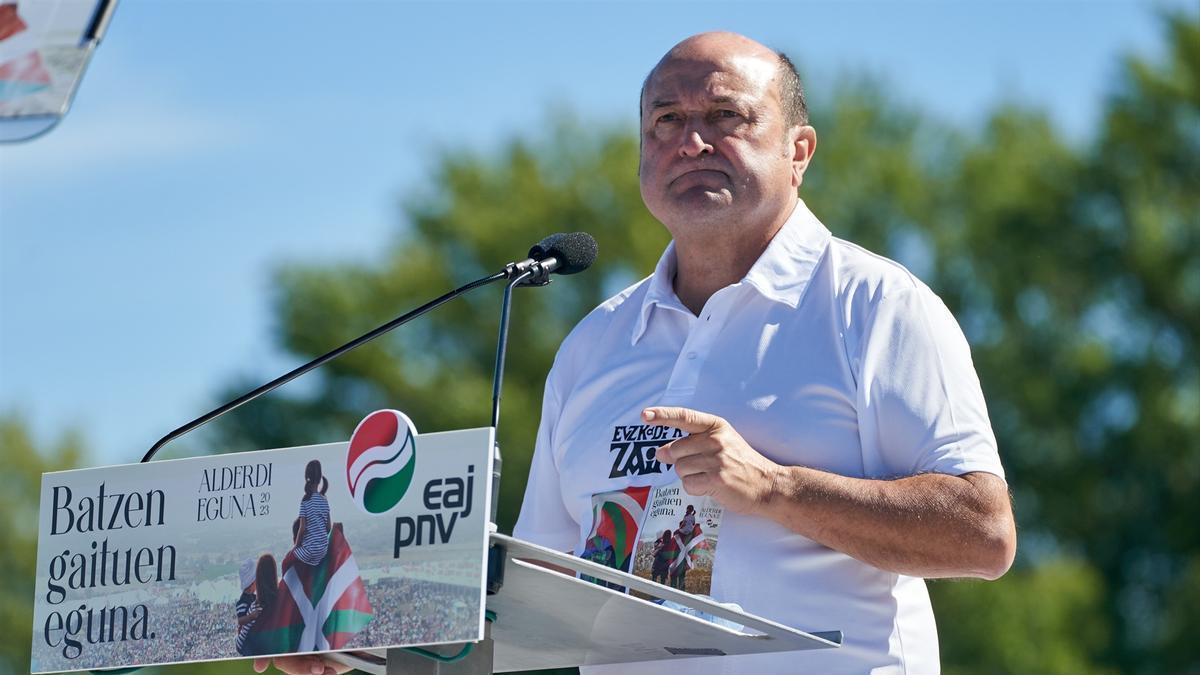 El presidente del PNV, Andoni Ortuzar.