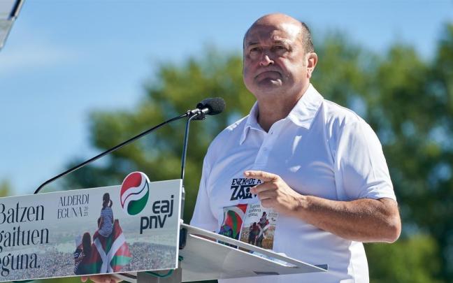 El presidente del PNV, Andoni Ortuzar.