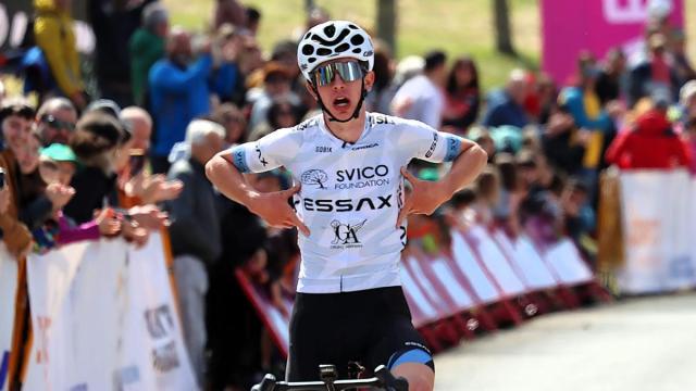 Jesse Maris, vencedor de la Subida a Gorla en la pasada edición.