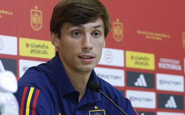 Le Normand, durante su comparecencia de este domingo en Las Rozas. / J.J.GUILLEN/EFE