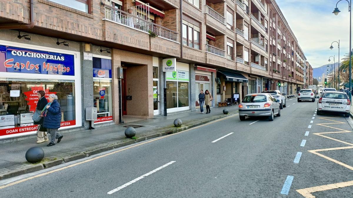 El proyecto se ejecutará en el tramo comprendido entre el edificio de la Cruz Roja y el establecimiento Barandiarán