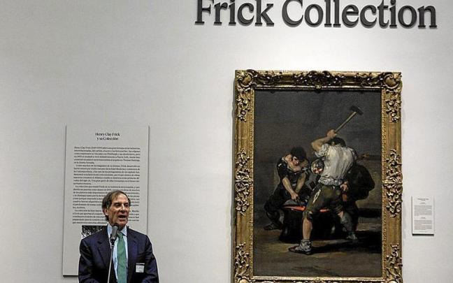 Un momento de la presentación de la muestra. Un momento de la presentación de la muestra.