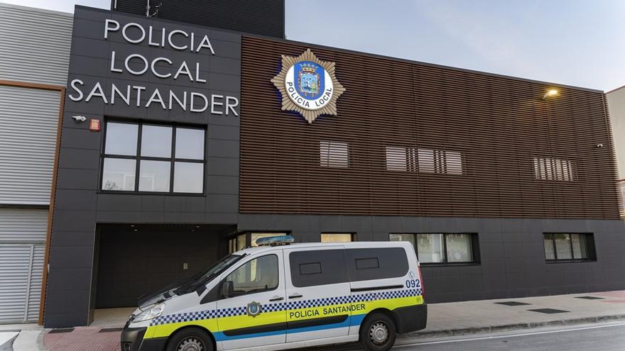 Sede de la Policía Local de Santander.