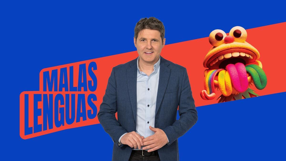 El periodista Jesús Cintora, en la imagen promocional de ‘Malas lenguas’