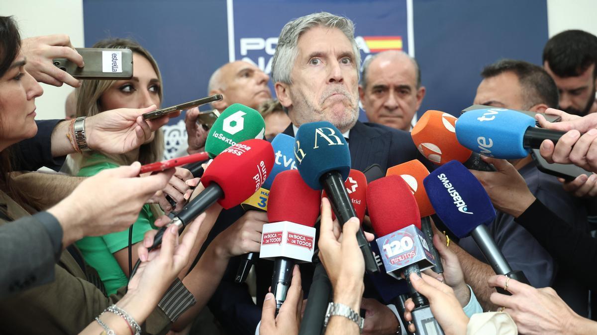 El ministro del Interior, Fernando Grande-Marlaska