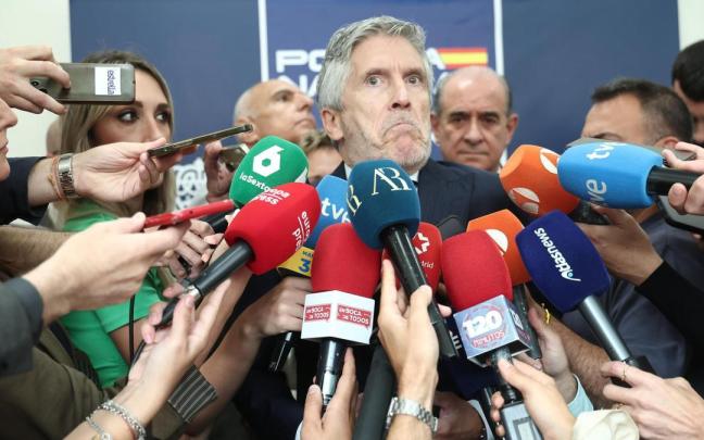 El ministro del Interior, Fernando Grande-Marlaska