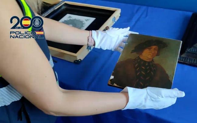 Detenido por intentar pasar a Italia de contrabando un cuadro falso de Leonardo da Vinci
