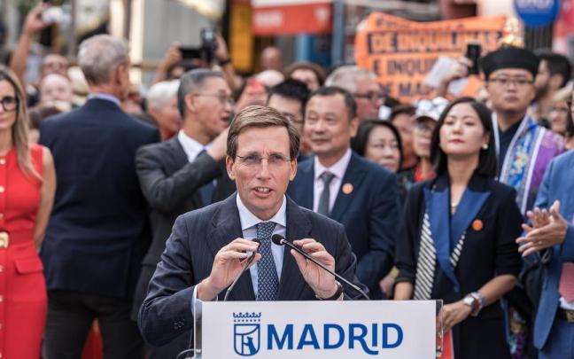 El alcalde de Madrid, José Luis Martínez-Almeida.