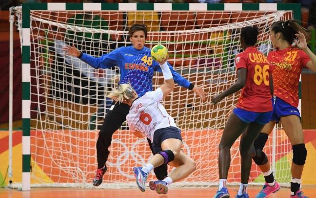 Darly Zoqbi, en un partido con la selección española. Darly Zoqbi, en un partido con la selección española.