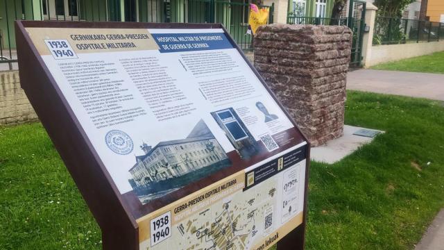Panel sobre el Hospital de Prisioneros de Gernika (1938-1940).