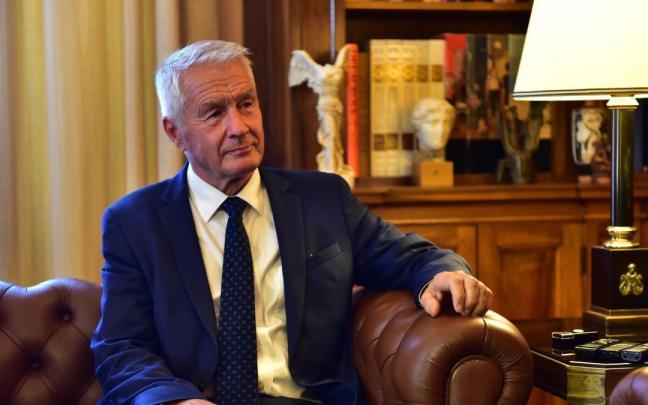 El ex primer ministro y exlíder del Comité del Nobel de la Paz, Thorbjrn Jagland