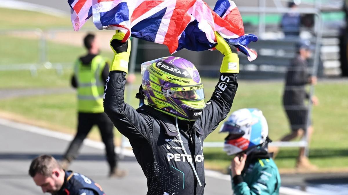 Lewis Hamilton se ha coronado campeón en Silverstone