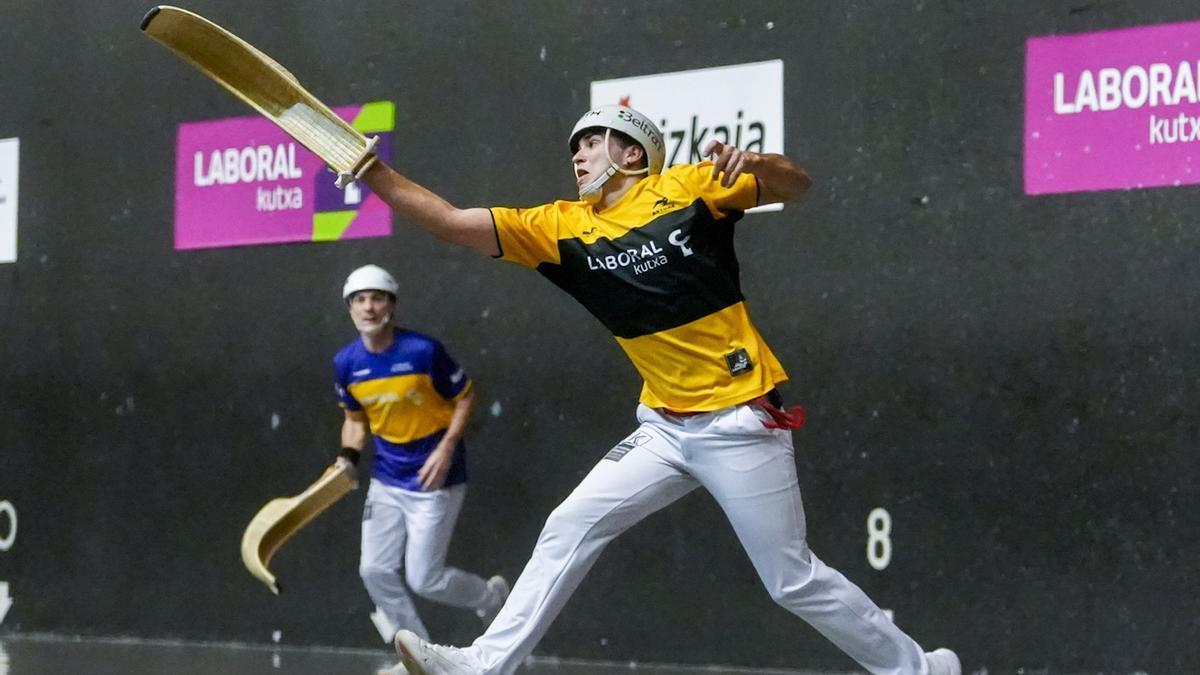 En imágenes: Eñaut Urreisti e Imanol López superan a Barandika-Basque en su segundo partido del Eusko Label Winter Series.