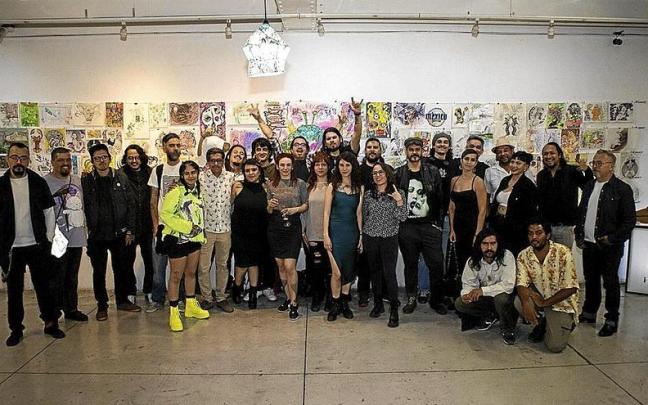 Los artistas mexicanos que exponen en estos momentos en Guadalajara compartiendo camino con los creadores de Gasteiz. | FOTO: HAUS ARTS MX | ADAIR MANGIN GORDILLO Los artistas mexicanos que exponen en estos momentos en Guadalajara compartiendo camino con los creadores de Gasteiz. | FOTO: HAUS ARTS MX | ADAIR MANGIN GORDILLO