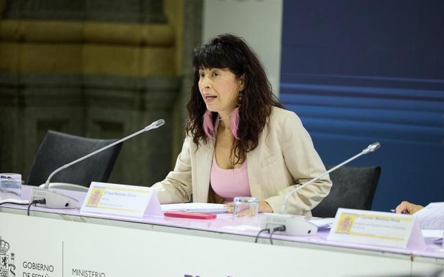 La ministra de Igualdad, Ana Redondo, preside el Comité de Crisis del Ministerio de Igualdad.
