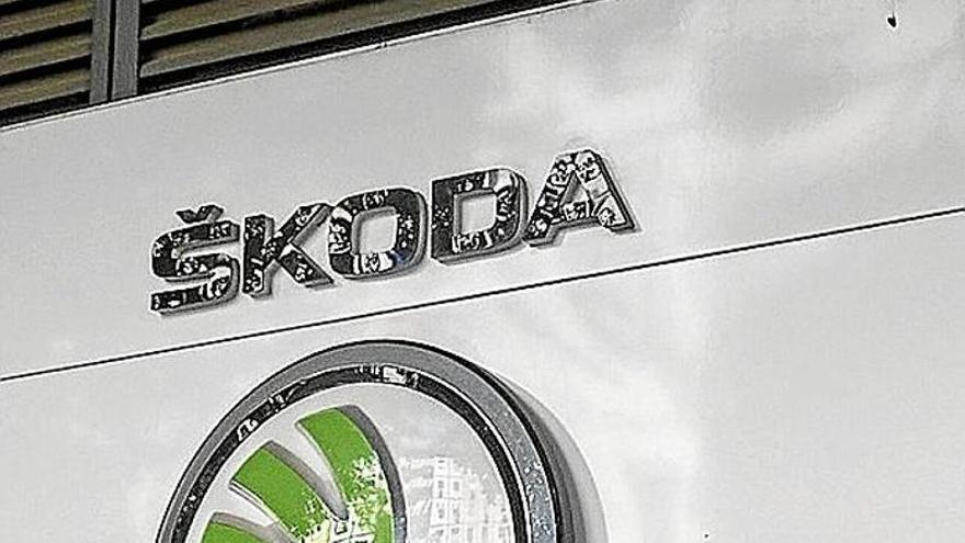 Un concesionario del fabricante Skoda.