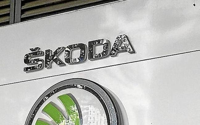 Un concesionario del fabricante Skoda.