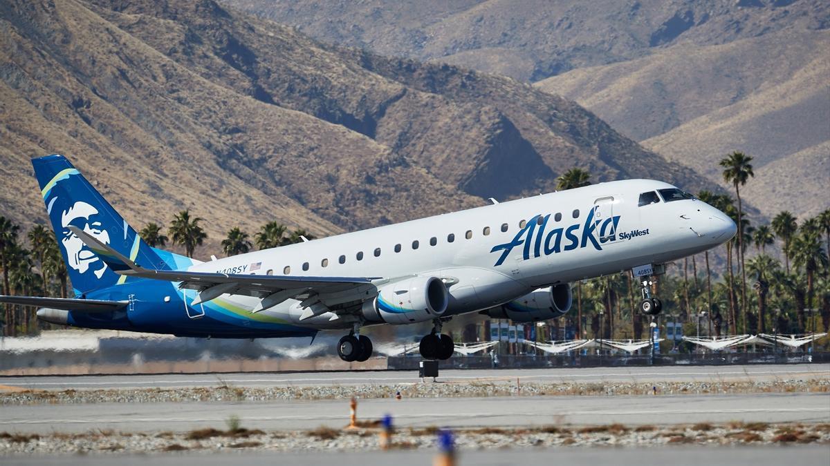 Avion de Alaska Airlines