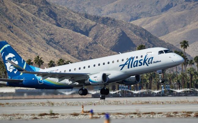 Avion de Alaska Airlines