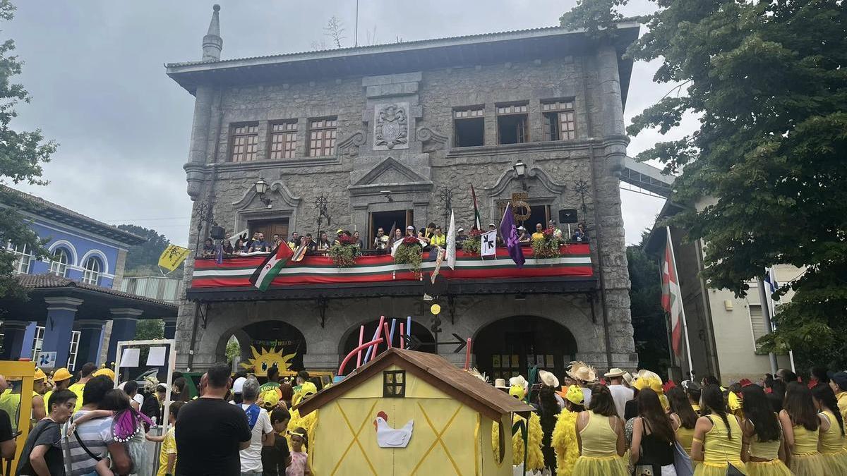 El lanzamiento del txupinazo de fiestas de Lemoa será a las 19 horas de este miércoles