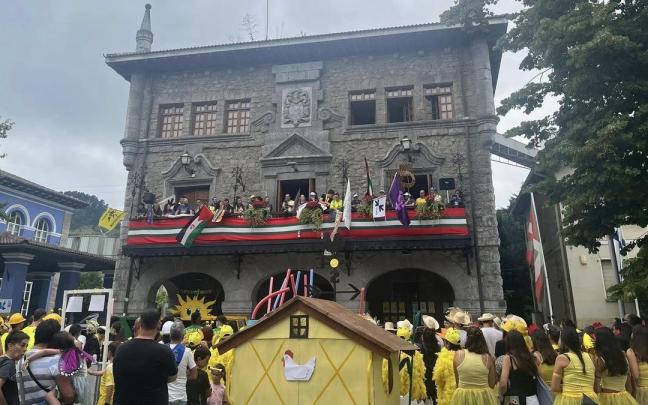 El lanzamiento del txupinazo de fiestas de Lemoa será a las 19 horas de este miércoles