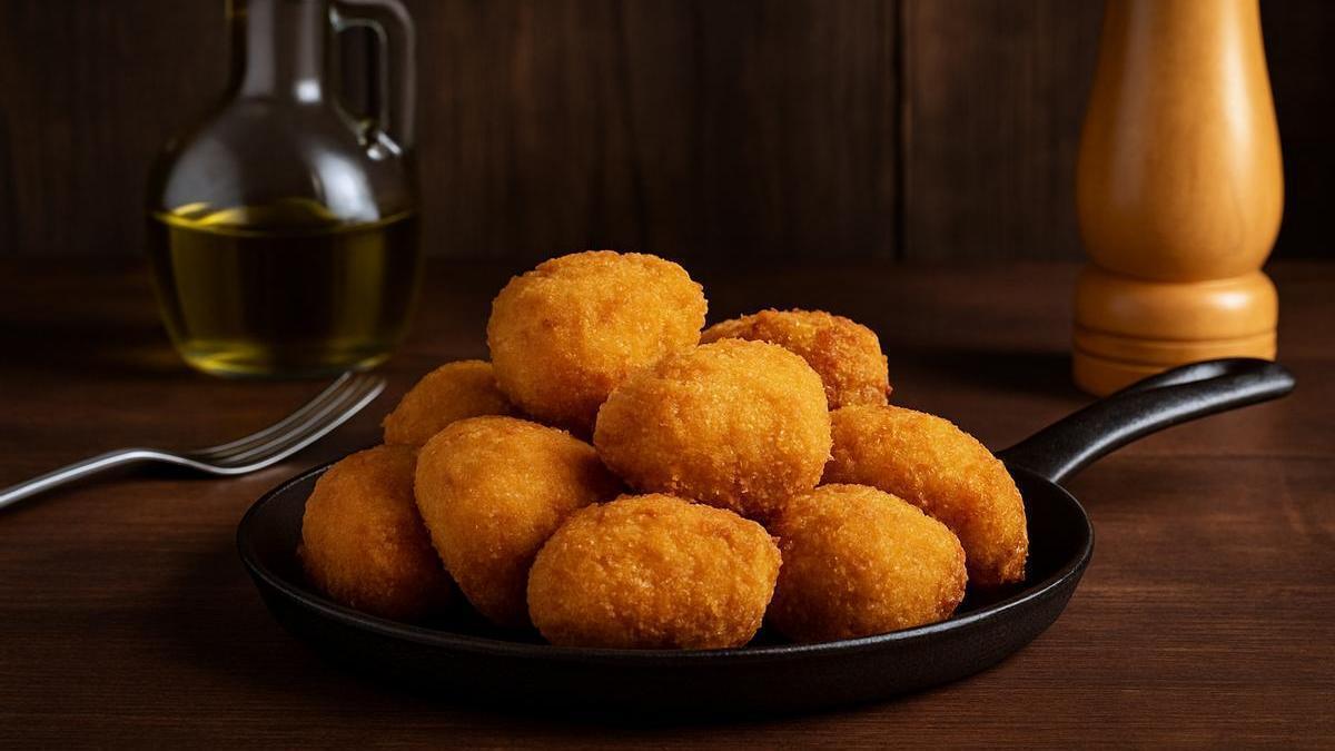 Unas croquetas con bastante buena pinta.