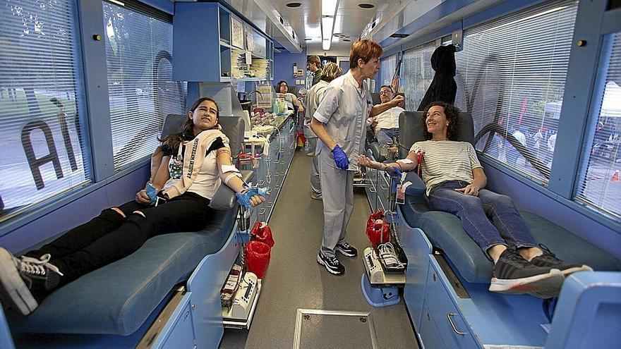 La donación de sangre salva miles de vidas cada año en Euskadi. | FOTO: PATXI CASCANTE