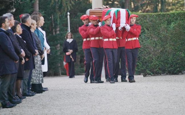 Capilla ardiente de José Antonio Ardanza.