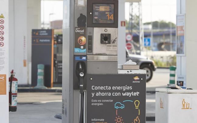 Una gasolinera de Repsol. / EP Una gasolinera de Repsol.