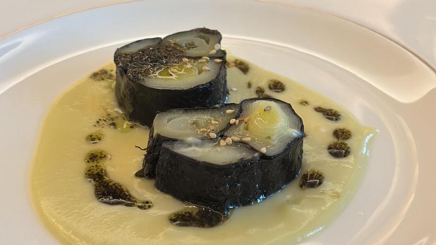 Maki de puerros.
