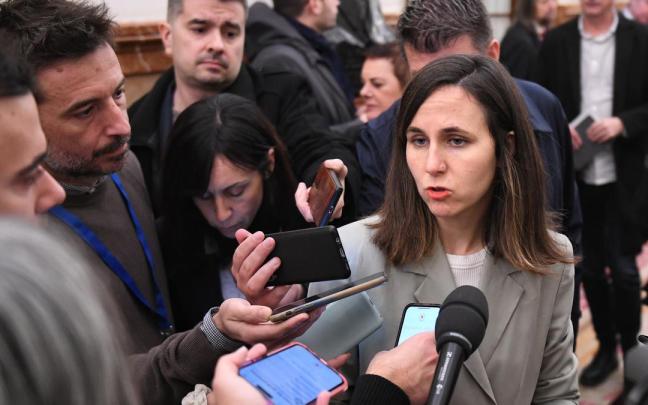 Ione Belarra, portavoz de Podemos, carga contra el PNV y Junts por ser "cachorritos de Repsol" / E.P. Ione Belarra, portavoz de Podemos, carga contra el PNV y Junts por ser "cachorritos de Repsol"