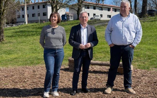 Clara Navas, José Ignacio Asensio y Jokin Garmendia.