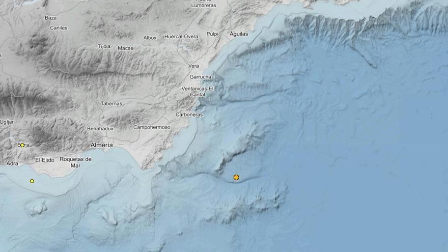 Registrado de madrugada un terremoto de magnitud 3,0 con epicentro en el Mar de Alborán.