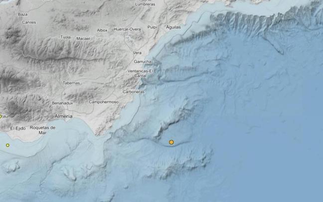 Registrado de madrugada un terremoto de magnitud 3,0 con epicentro en el Mar de Alborán.