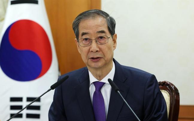 El ex primer ministro de Corea del Sur y expresidente en funciones del país, Han Duck Soo, en una foto de archivo.