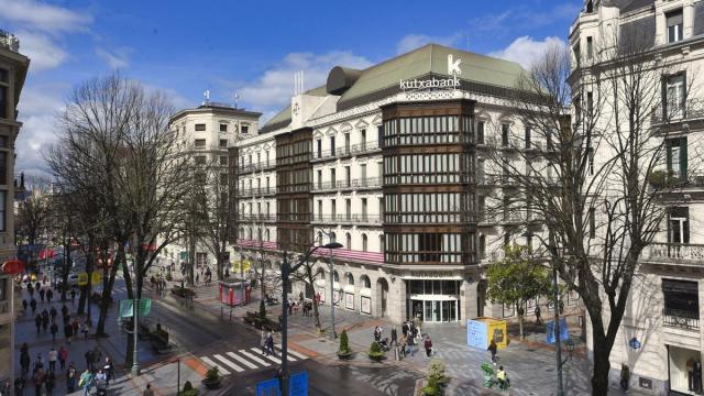 Sede de Kutxabank en Bilbao.
