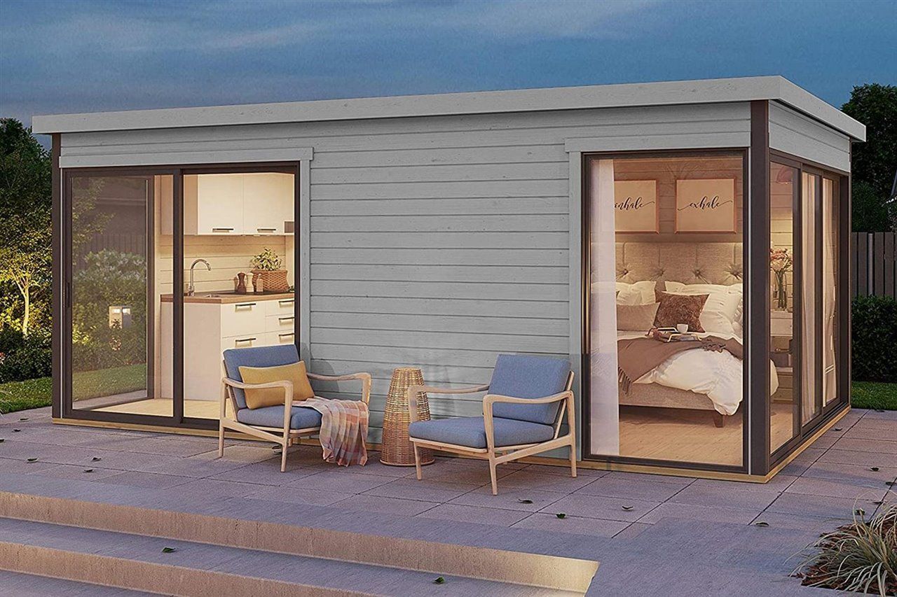 Pequeña vivienda de 16,3 metros.