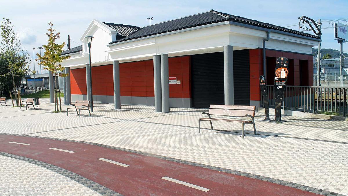 Foto del Centro de Interpretación del Bidasoa, ubicado junto al puente Internacional de Irun.