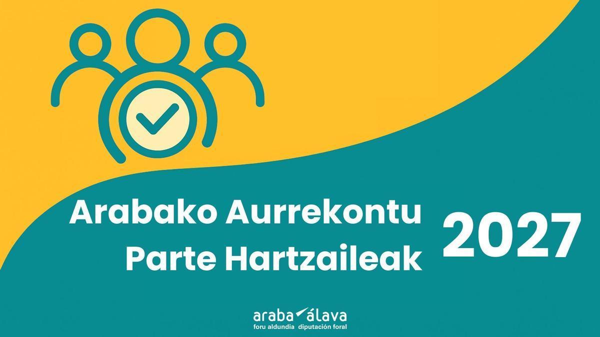 Arabako Aldundiak aurrekontu parte hartzaileak abiatu ditu berriz eta proposamenak maiatzaren 8ra arte aurkez daitezke.