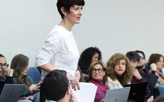 La ministra de Seguridad Social, Inclusión y Migraciones y portavoz del Gobierno, Elma Saiz.