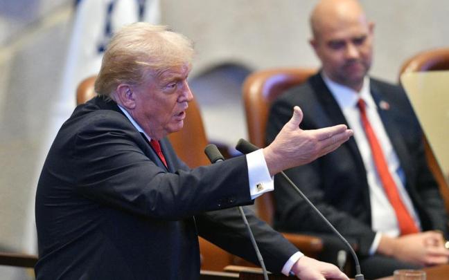 Trump, tras la cumbre en Sharm el Sheij, sobre Palestina: "no estamos hablando de un solo Estado o de dos".