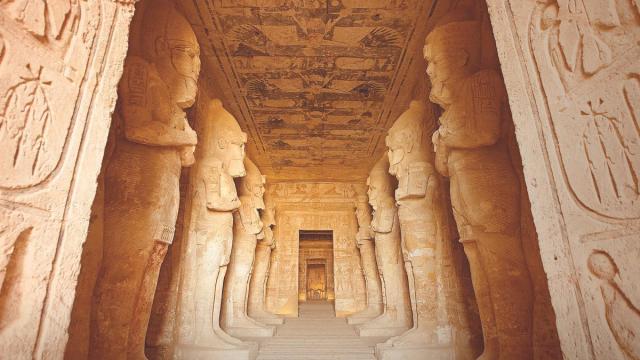 Templo de Abu Simbel, una creación de Ramsés II.