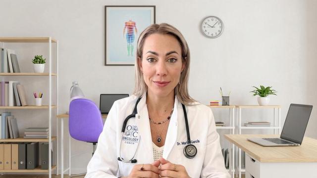 La oncóloga Estefanía Palacios