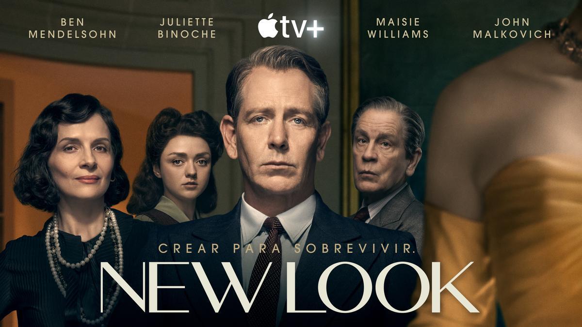 Cartel oficial de la serie 'New Look'