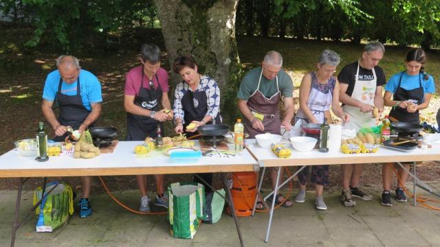 El concurso de tortilla de patatas del año pasado.