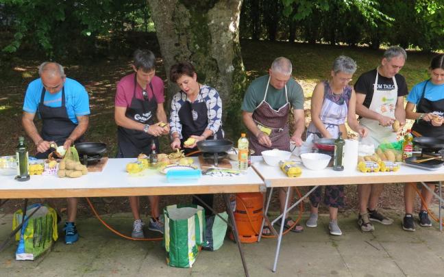 El concurso de tortilla de patatas del año pasado.