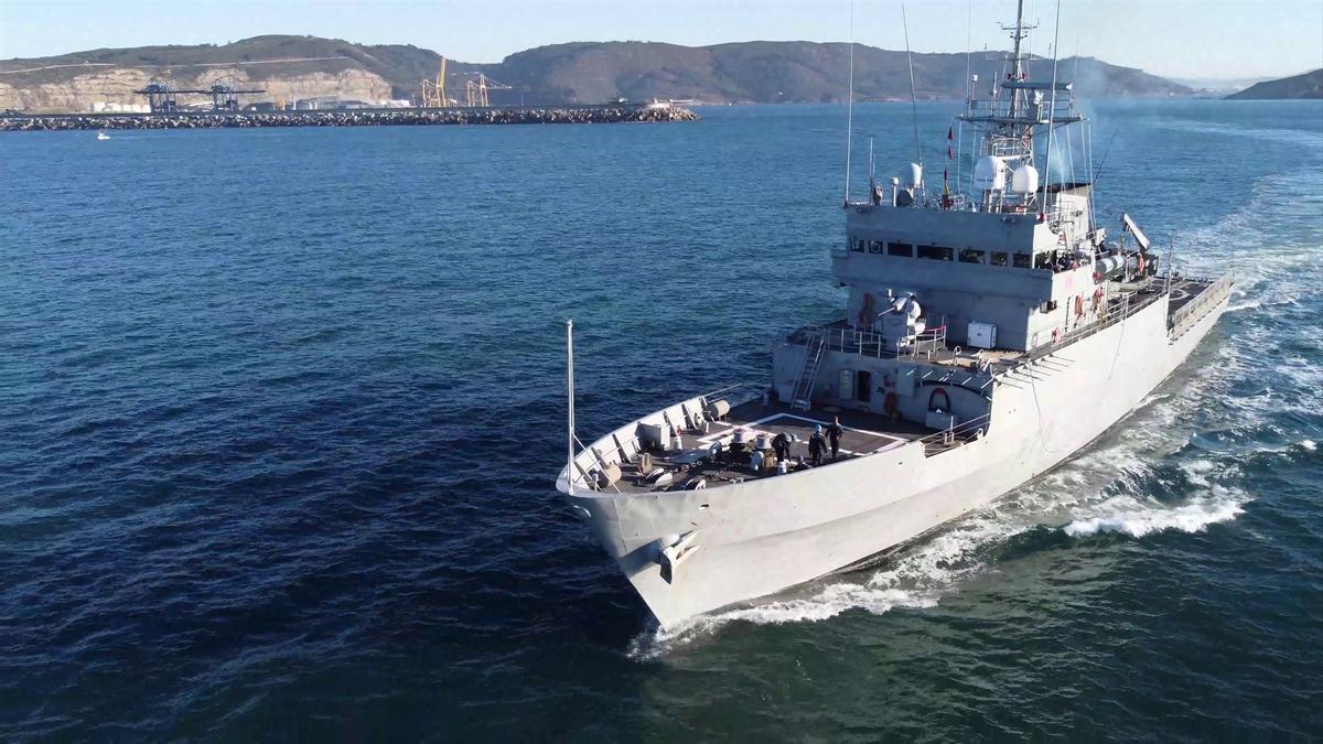 El patrullero de la Armada 'Centinela', en una imagen de archivo.