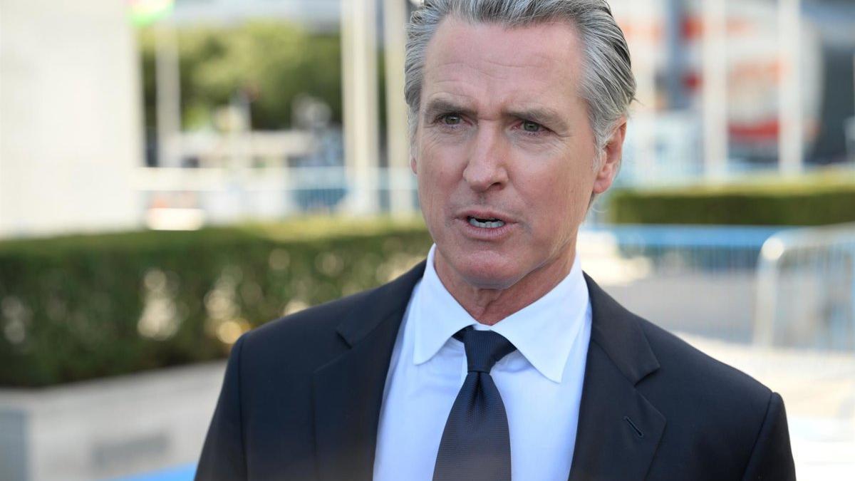 El gobernador de California, el demócrata Gavin Newsom.